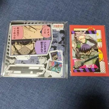 괴수 8호전 호시나 나루미 에모셔널 아크릴 피규어 특전 미니 브로마이드