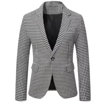 클래식 하운드투스 자켓 / 테일러드 자켓