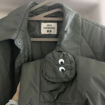 가격 인하 유니클로 ANYA HINDMARCH 퀼팅 자켓