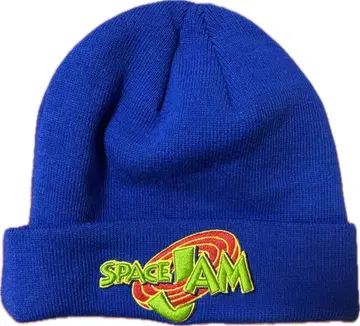 파란색 니트 모자 Space Jam & Converse