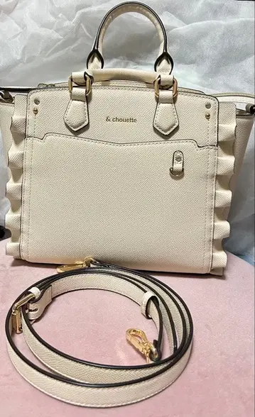 앤드슈에트 이타백 [최애 활동 가방] 클리어 포켓 봉제 인형 가방 베이지