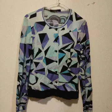 a38 B LEONARD 레오나르 가디건 38 실크 혼방