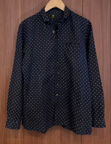 장고아투르 프렌치 마키뇽 스몰 칼라 린넨 셔츠