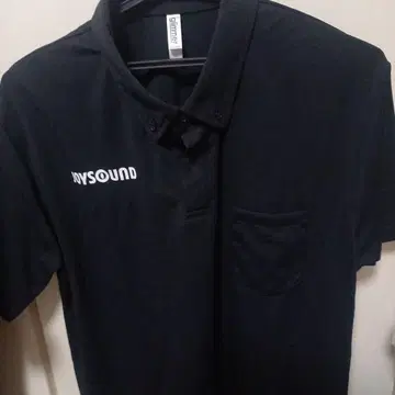 JOYSOUND 블랙 피케 셔츠 LL 사이즈 2장 세트
