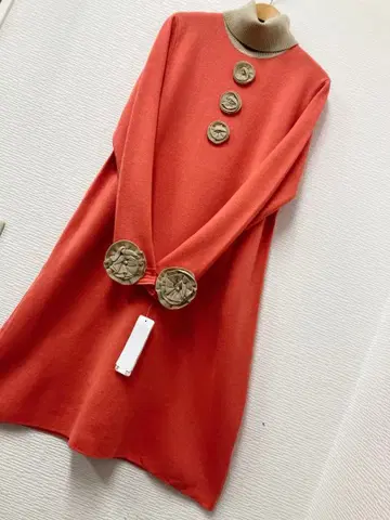 슈퍼 뷰티 카탈로그 게재 인기 니트 원피스