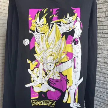 드래곤볼 Z 프린트 론T