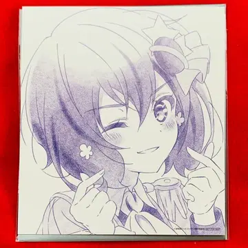 [ 미사용 새상품 ] 좀비랜드 사가 혜택 색지풍 카드 미즈노 아