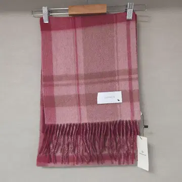 마코카 macocca 캐시미어 머플러 리버서블 체크