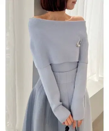 스나이델 케이프 디자인 상의 스트럭처 미니 스커트