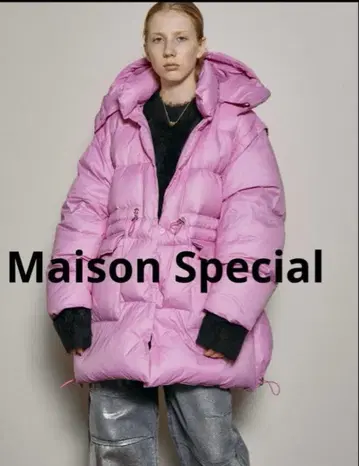 주말 처분 세일 거의 새상품 메종 스페셜 오버 튜닉 다운