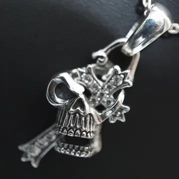 실버 925 해골 은 실버 펜던트 크로스 십자가 선물