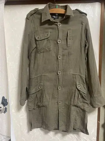 올리브 그린 밀리터리 자켓 가디건 TORNADO MART