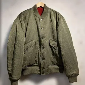 80s-90s abahouse 리버서블 블루종 자수 DC 아카이브