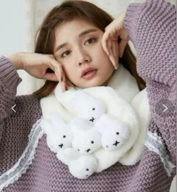 [ 새상품급 ] merry jenny 메리제니 미피 콜라보 머플러