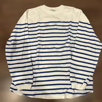 THE SHINZONE 보더 긴팔 T셔츠