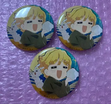 귀멸의 칼날 오츠키미 캔뱃지 ufotable 아가츠마 젠이츠