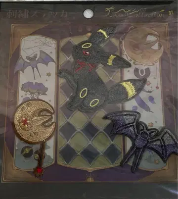 포켓몬 센터 자수 스티커 블래키 이브이 컬렉션