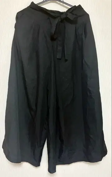 와모노야 카야 하카마 본견 팬츠 블랙 프리 사이즈