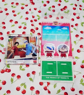 신 테니스의 왕자님 오치 츠키미츠 모리 쥬사부로 아크릴 스탠드 2개 세트