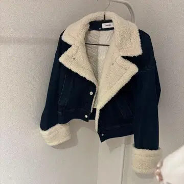 SNIDEL 데님 자켓 숏 기장