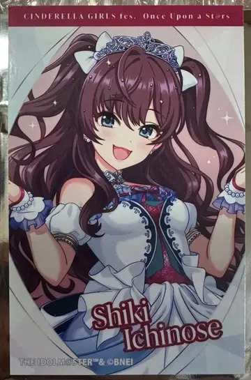 아이돌 마스터 신데렐라 걸스 페스티벌 브로마이드 폴라로이드 이치노세 시키