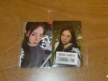 hearts2hearts FOCUS 유니버셜 weverse 주운 2장