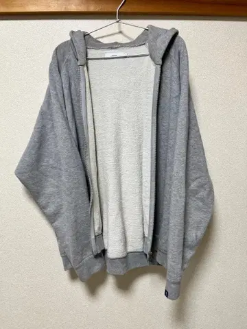 [레어 별주] Graphpaper x LOOPWHEELER 후드티 그레이