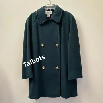 Talbots 다크 그린 더블 브레스트 코트 4P 새상품급!