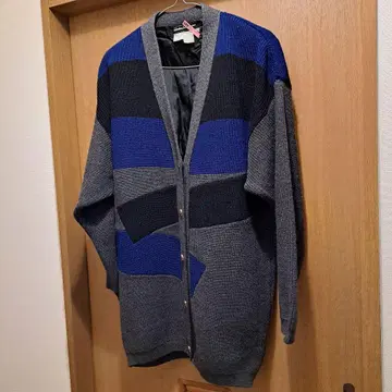 빈티지 페라가모 울 가디건 골드 버튼 사이즈 S