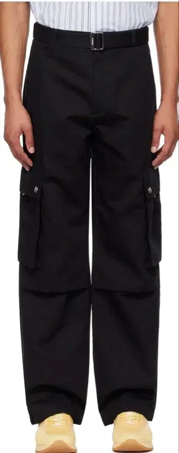 JACQUEMUS 자크 뮈스 LE CARGO 카고 팬츠 블랙