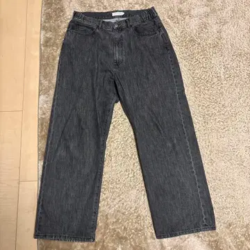 [ 새상품급 ] 니코앤드 2024AW 와이드 5 포켓 데님 팬츠 블랙