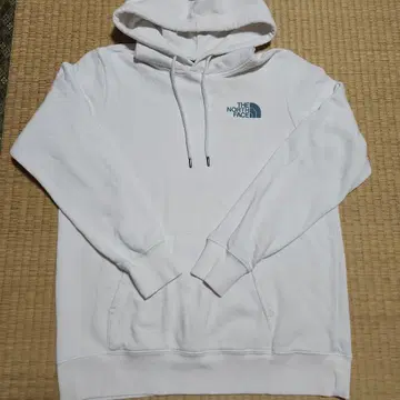 THE NORTH FACE 화이트 후드티 여성용 M