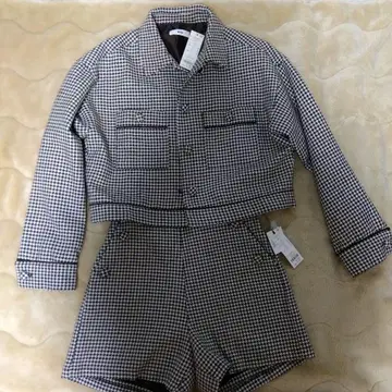 WEGO 하운드 투스 셋업 F 사이즈