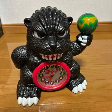 고질라 알람 시계 앤티크 빈티지 쇼와 레트로 작동 확인 완료!!