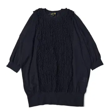 컨디션 최상 드로어 캐시미어 100% 18G 프릴 숏 슬리브 니트 2