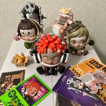 POP MART 스컬 팬더 5개 묶음 판매