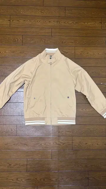 베이지 집업 자켓 M 사이즈