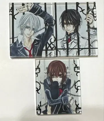 3종 세트 아크릴 마그넷 뱀파이어 기사 원화전