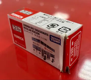 미개봉 새상품 싱가포르 한정판 토미카 런던 버스 타카시마야