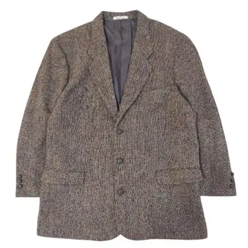 Papas 해리스 트위드 테일러드 자켓 브라운 계열 L 사이즈