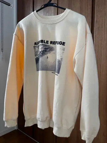 FORMER 포머 트레이닝복 맨투맨 M 크림색