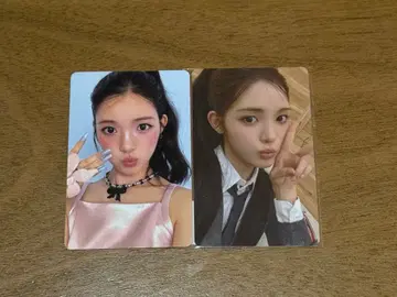 hearts2hearts FOCUS 봉입 weverse 혜택 유하 2장