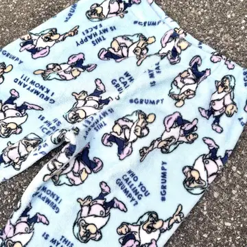 백설공주 성질 급한 아기 모코모코 파자마 팬츠