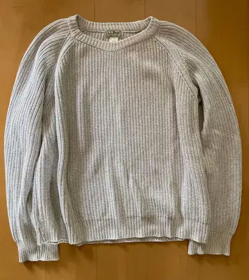 LLBean 코튼 니트 USA제 80s L 사이즈