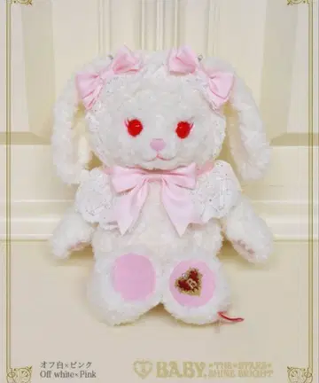 우사쿠먀 미니백 핑크 x 화이트