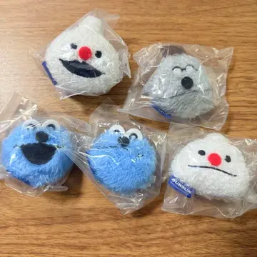 6 퍼펫 순순 앞머리 클립 가챠가챠 5종 세트