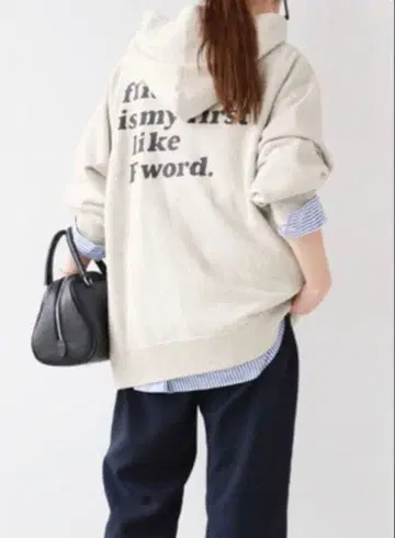 JOURNAL STANDARD relume 백 로고 후디 새상품급