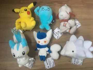 포켓몬 컬러 셀렉션 봉제 인형 white + 꼬리 봐봐! 봉제 인형