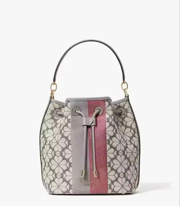 katespade 스페이드 플라워 자카드 미디엄 버킷 백