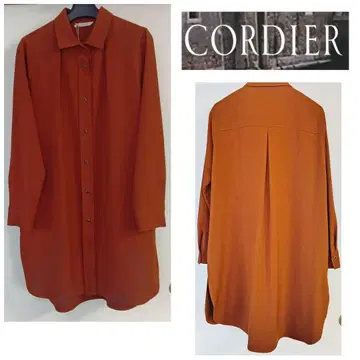 [ 미사용 새상품 택 포함 ] CORDIER 코르디아 튜닉 셔츠 42 L